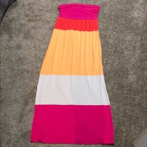 Strapless Maxi dress